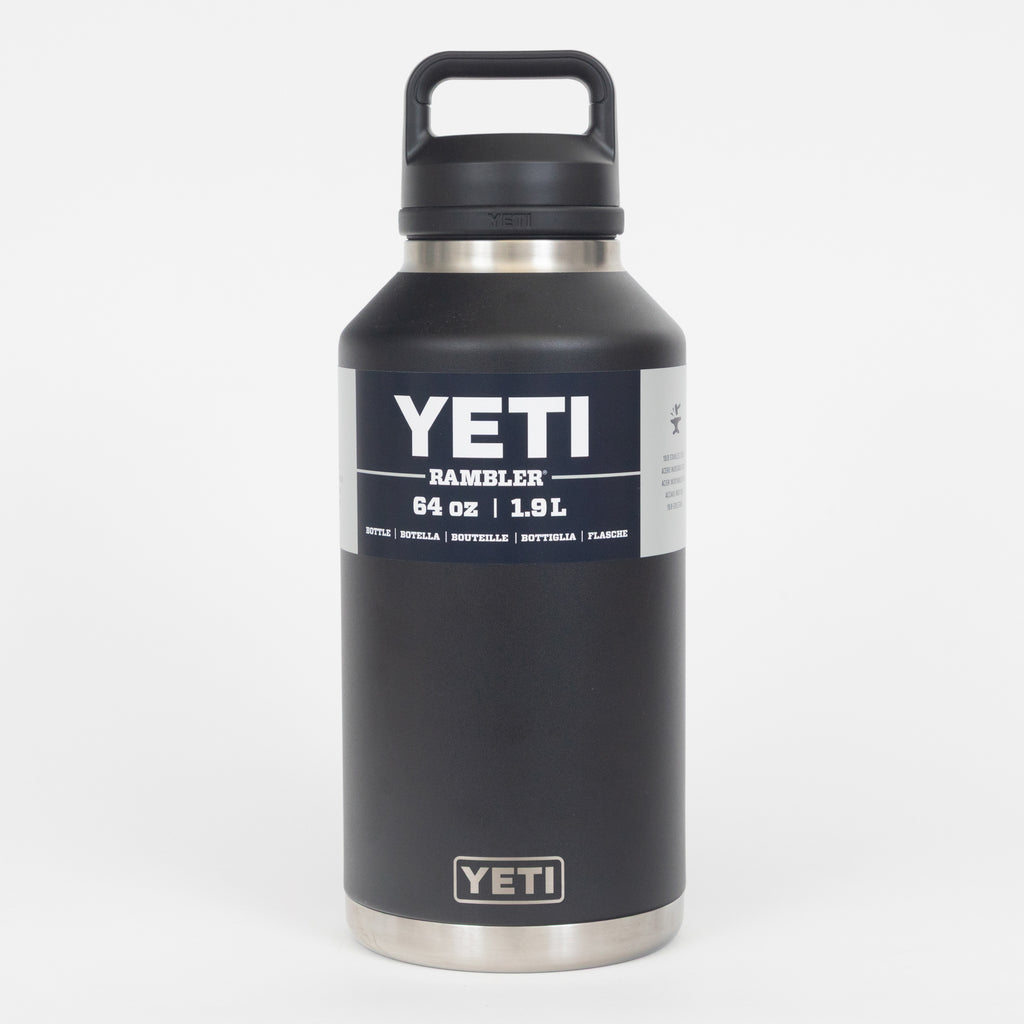 YETI Rambler® 64 oz (1.9 L) Bottle With Chug Cap in Black