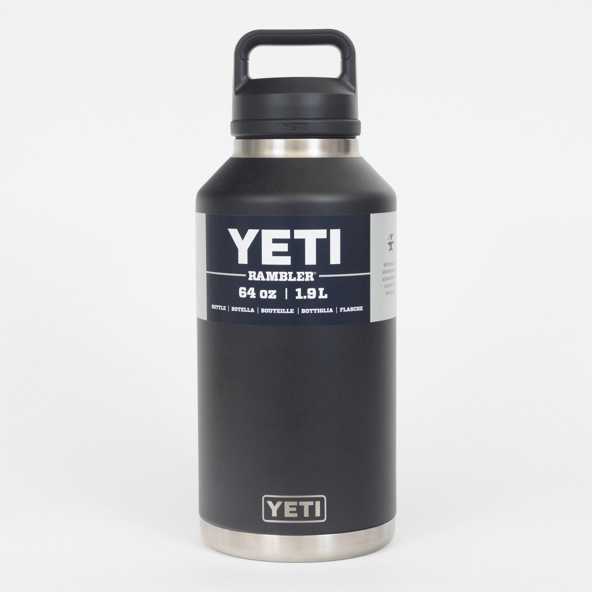 YETI Rambler® 64 oz (1.9 L) Bottle With Chug Cap in Black