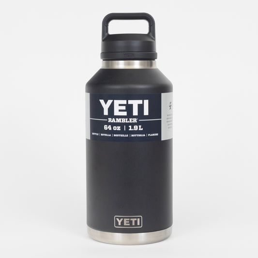 YETI Rambler® 64 oz (1.9 L) Bottle With Chug Cap in Black