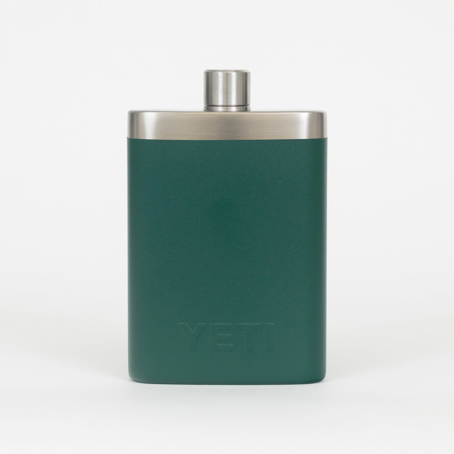 Black forest green YETI flask