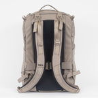 Yeti beige backpack with straps