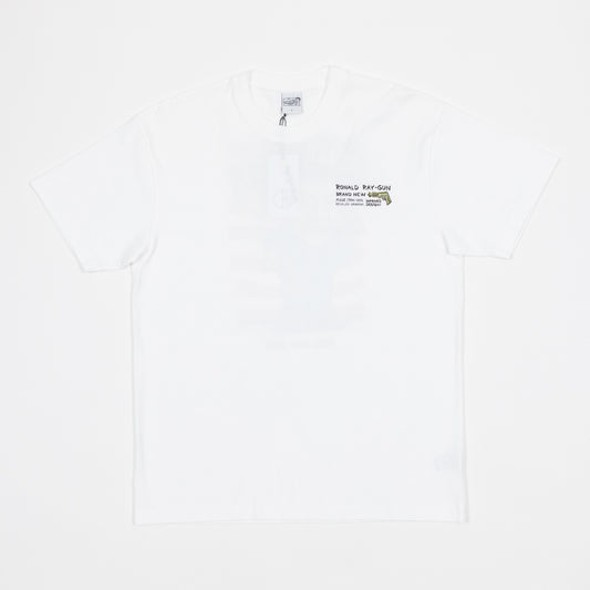 POLAR SKATE CO. Ray Gun Graphic T-Shirt in WHITE