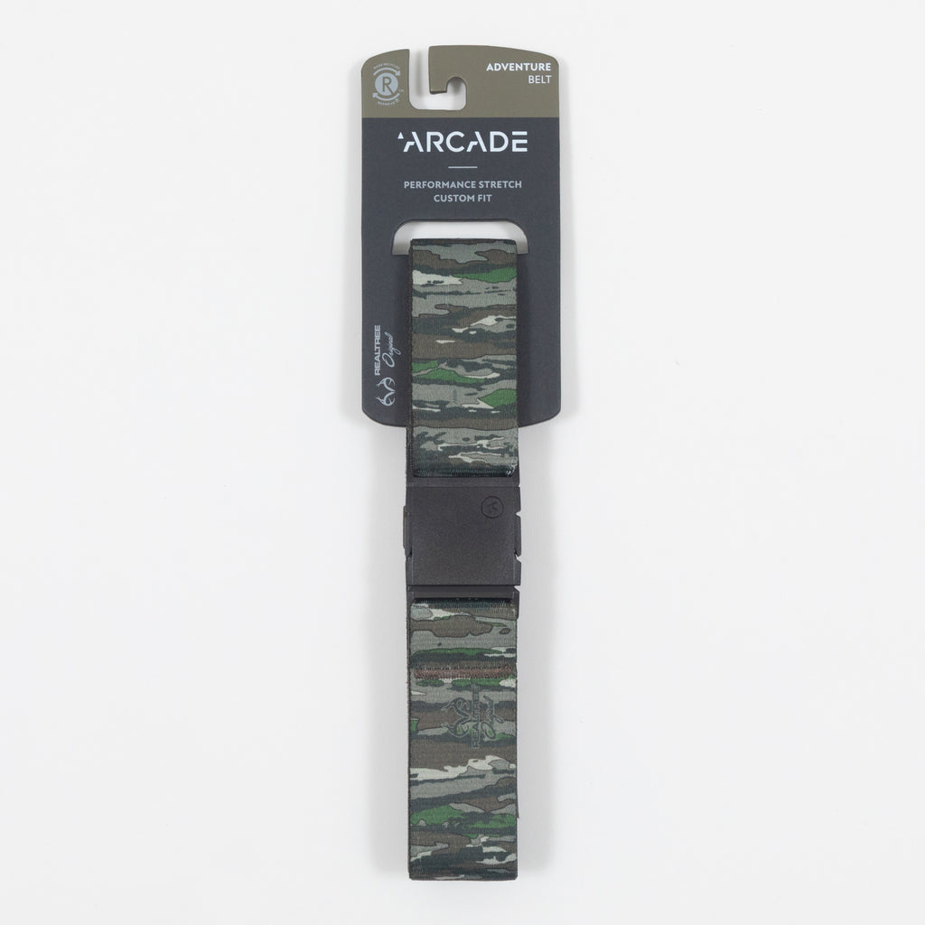 ARCADE BELTS Realtree Camo Standard Belt in ORIGINAL