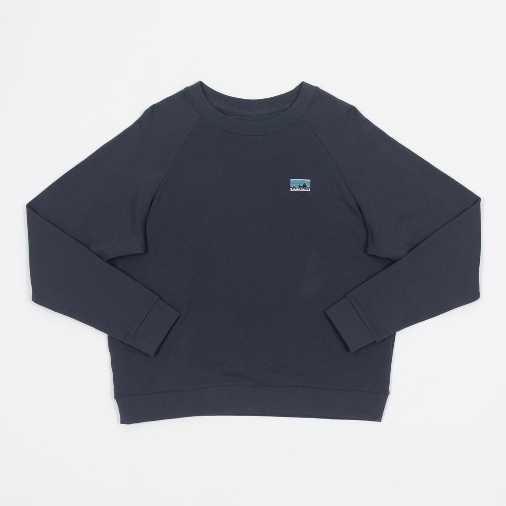 Womens PATAGONIA Regenerative Essential Sweatshirt in NAVY