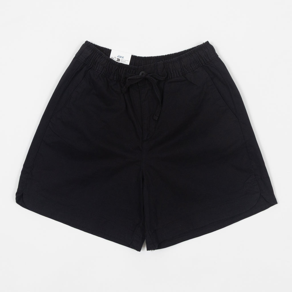 jjxx black relaxed fit short front view