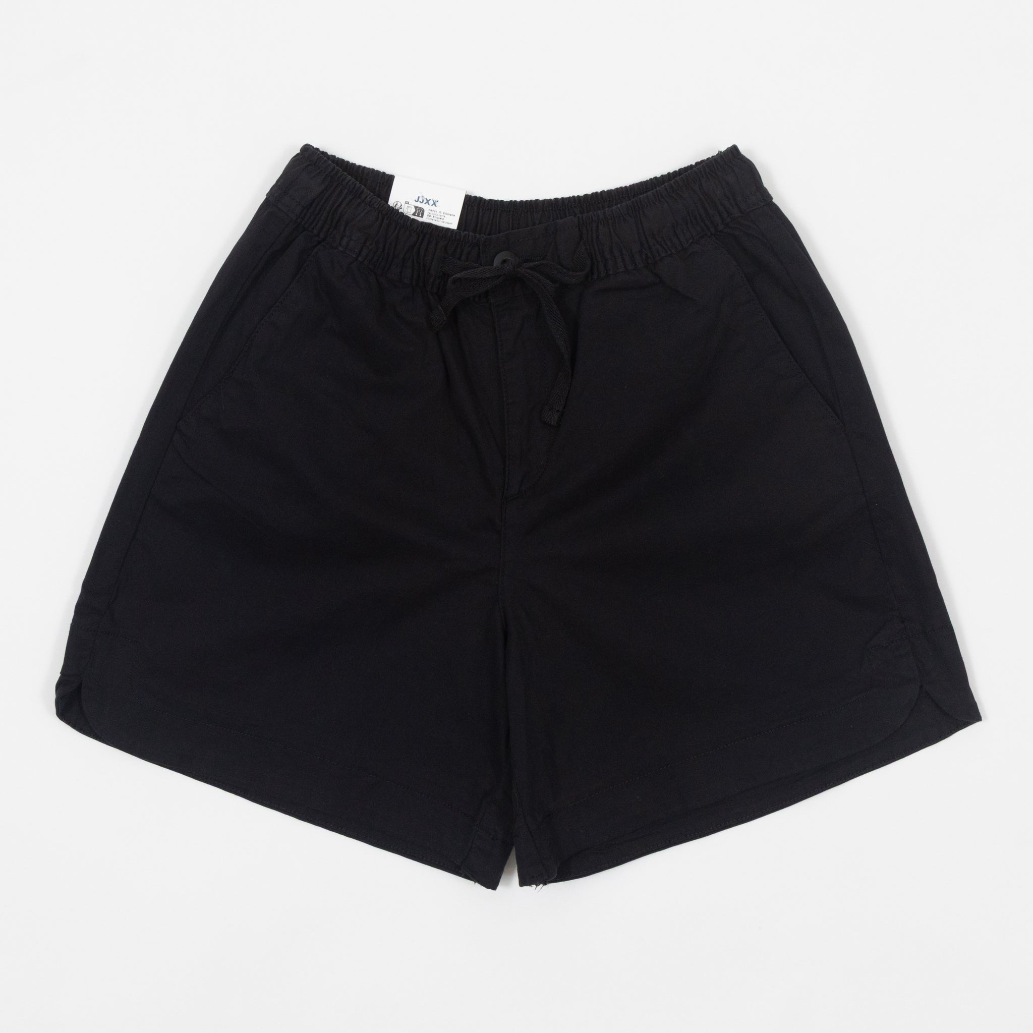 jjxx black relaxed fit short front view