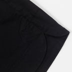 side split black jjx casual shorts