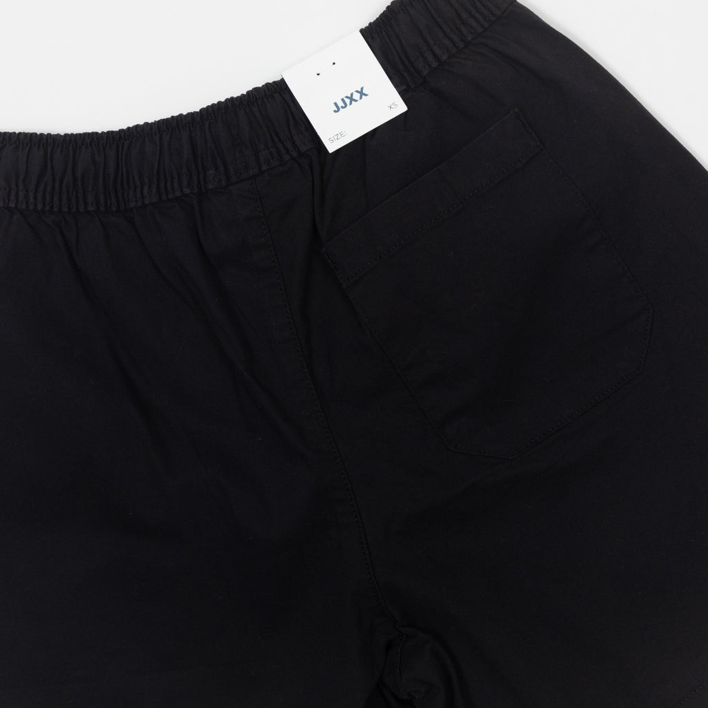 jjxx black casual shorts back pocket