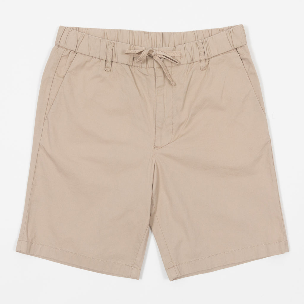 jack and jones beige shorts front view