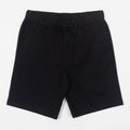 jack and jones black relaxed shorts front view