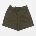 jjxx relaxed casual fit green shorts front view