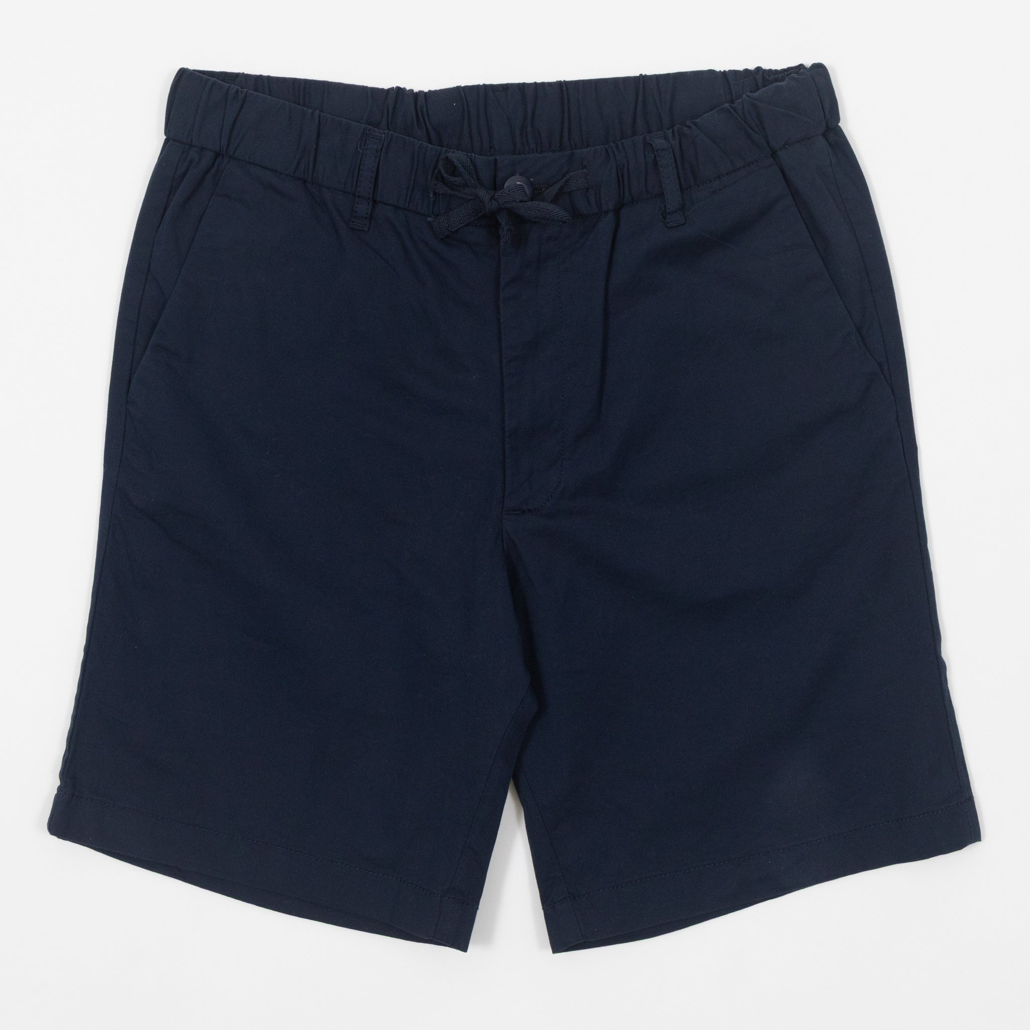 jack and jones relaxed chino shorts navy front view