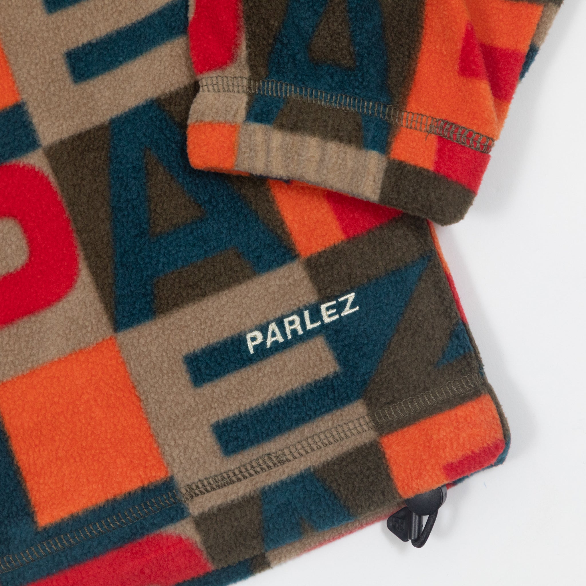 PARLEZ Relay Fleece in ORANGE MULTI
