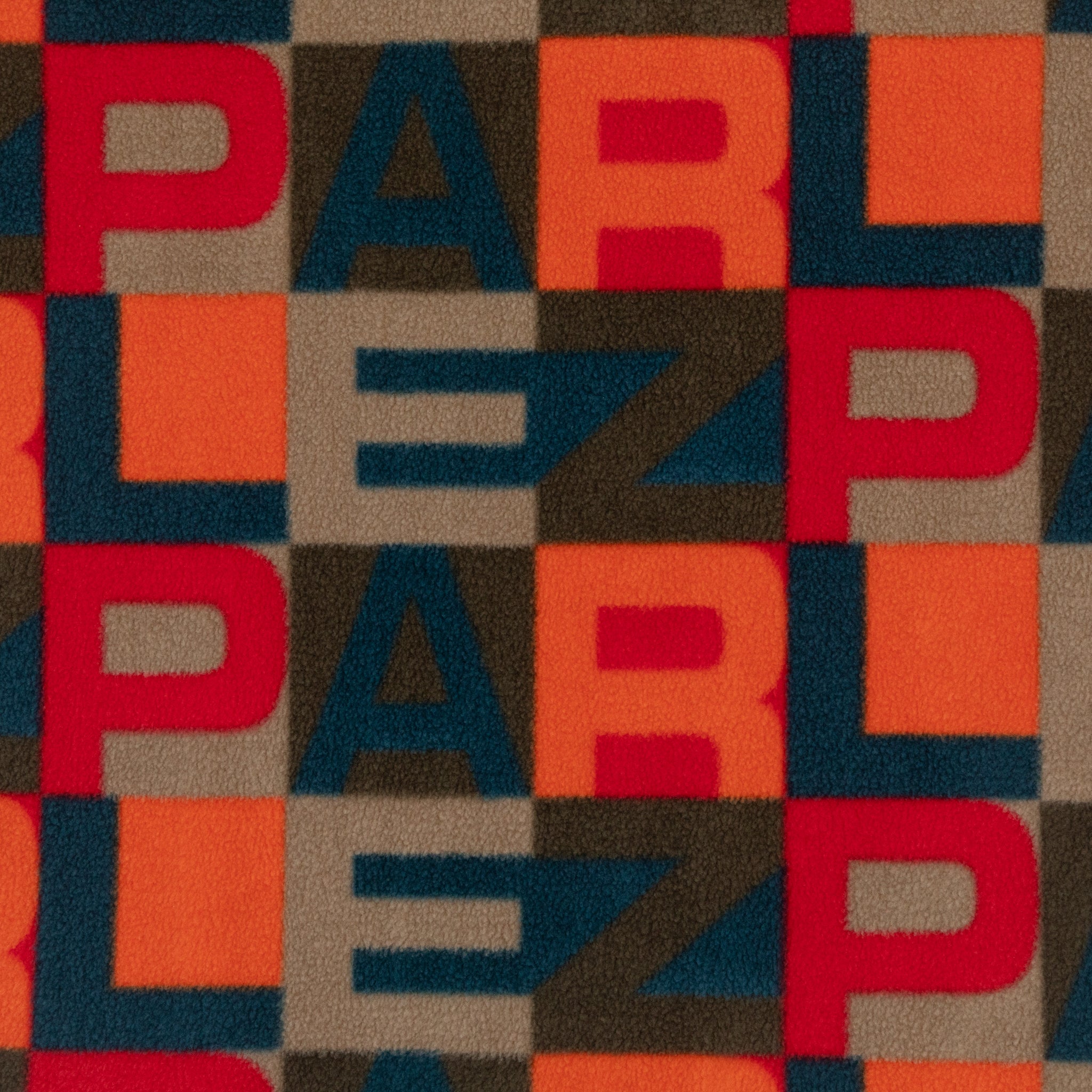 PARLEZ Relay Fleece in ORANGE MULTI