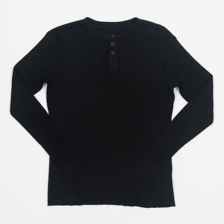 BRIXTON Reserve Thermal Long Sleeve Top in BLACK