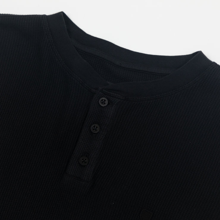 BRIXTON Reserve Thermal Long Sleeve Top in BLACK