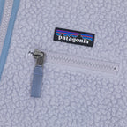 Womens PATAGONIA Retro Pile Quarter Zip Fleece in PURPLE