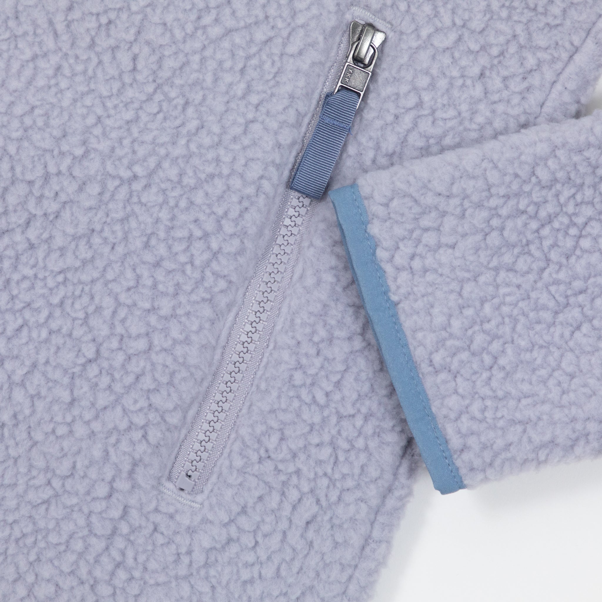 Womens PATAGONIA Retro Pile Quarter Zip Fleece in PURPLE