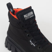 Womens PALLADIUM Revolt Quilted Boot in BLACK