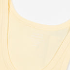 Womens COLORFUL STANDARD Rib Tank Top in YELLOW