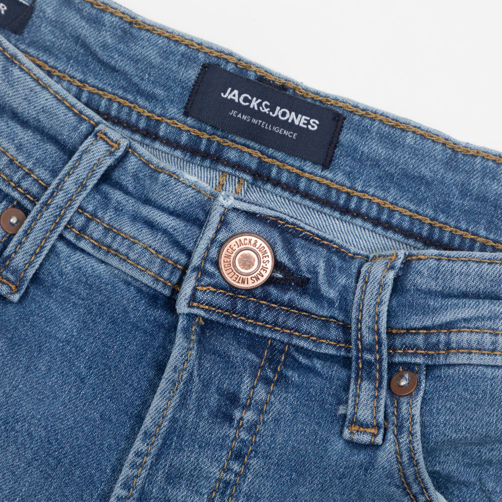 JACK & JONES Rick Denim Shorts in BLUE