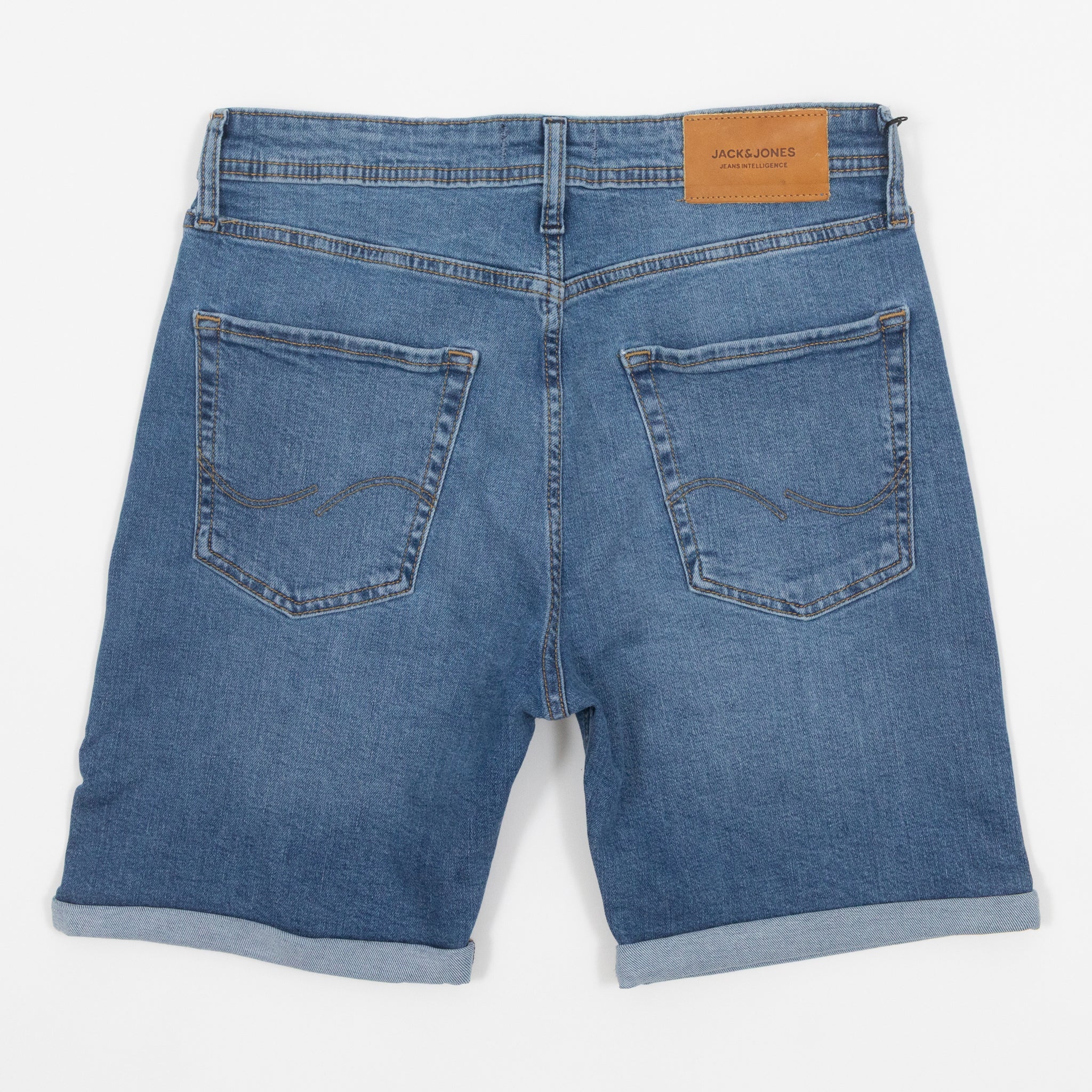 JACK & JONES Rick Denim Shorts in BLUE