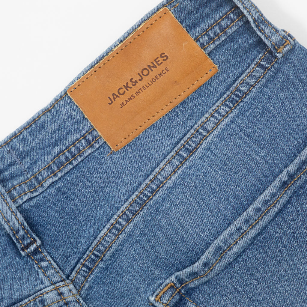 JACK & JONES Rick Denim Shorts in BLUE