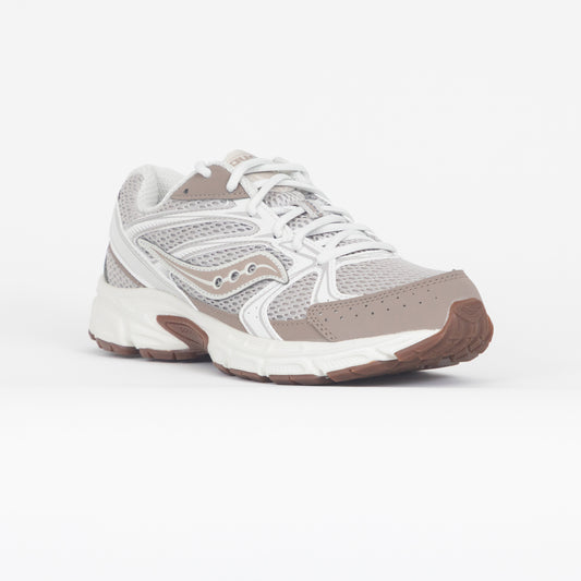 SAUCONY Ride Millennium Trainers in BEIGE & CREAM