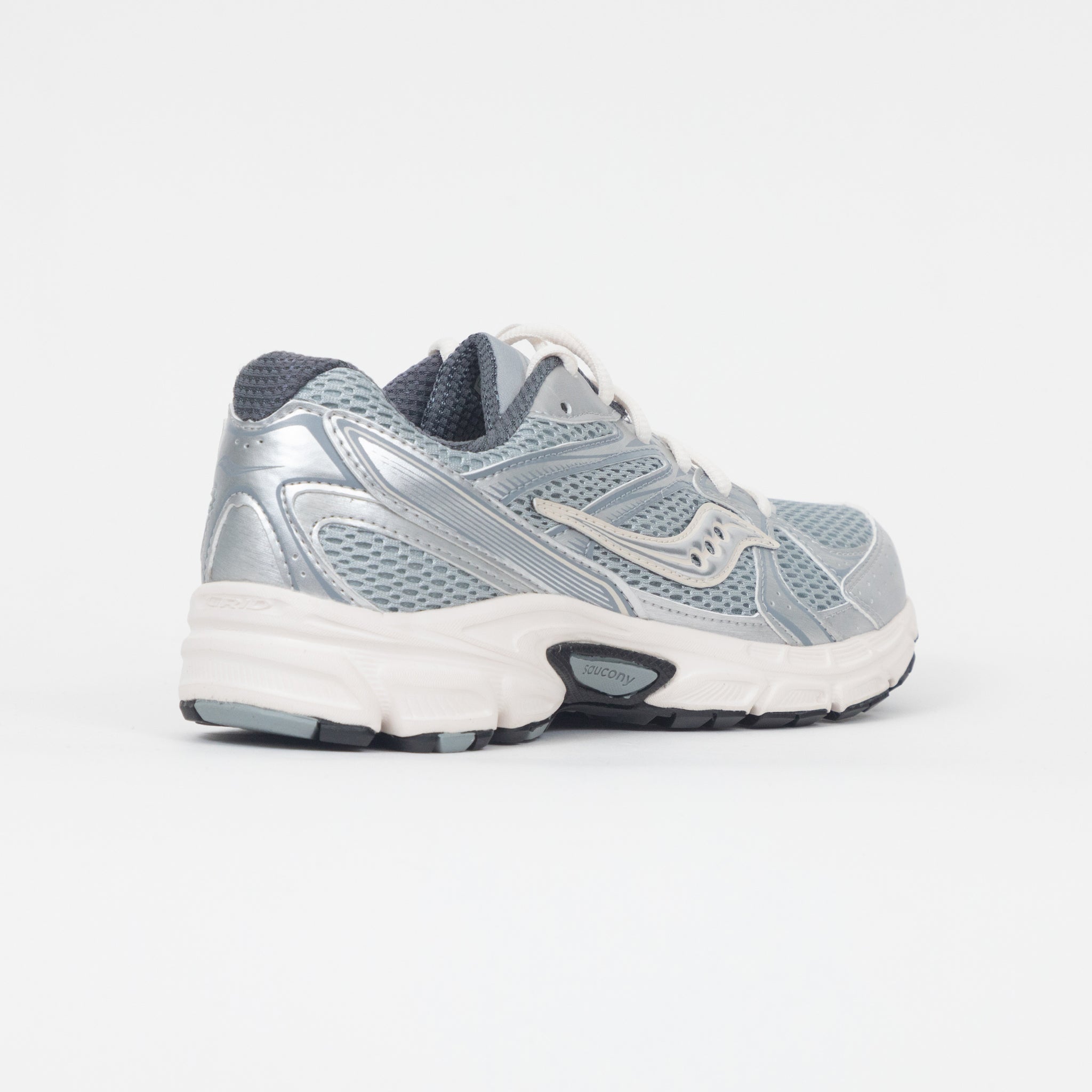 Womens SAUCONY Ride Millennium Trainers in SILVER