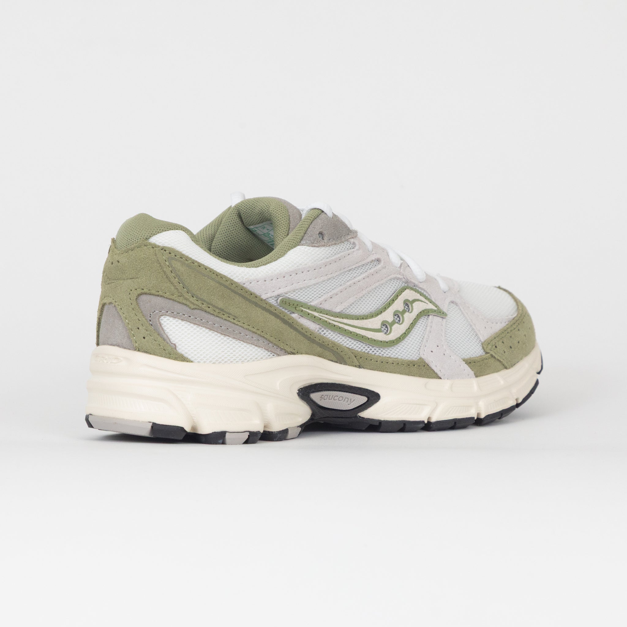 saucony ride millenum trainers back view