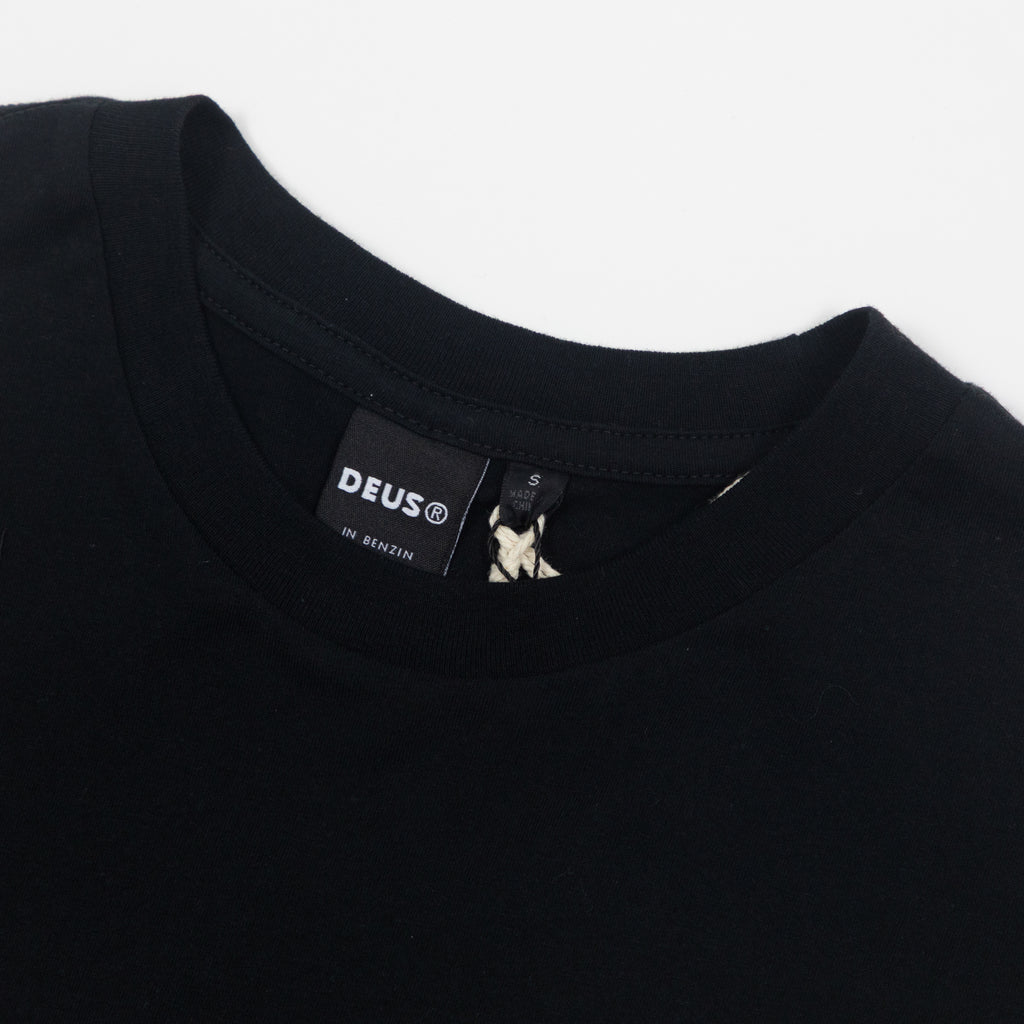 DEUS EX MACHINA Chromium T-Shirt in BLACK
