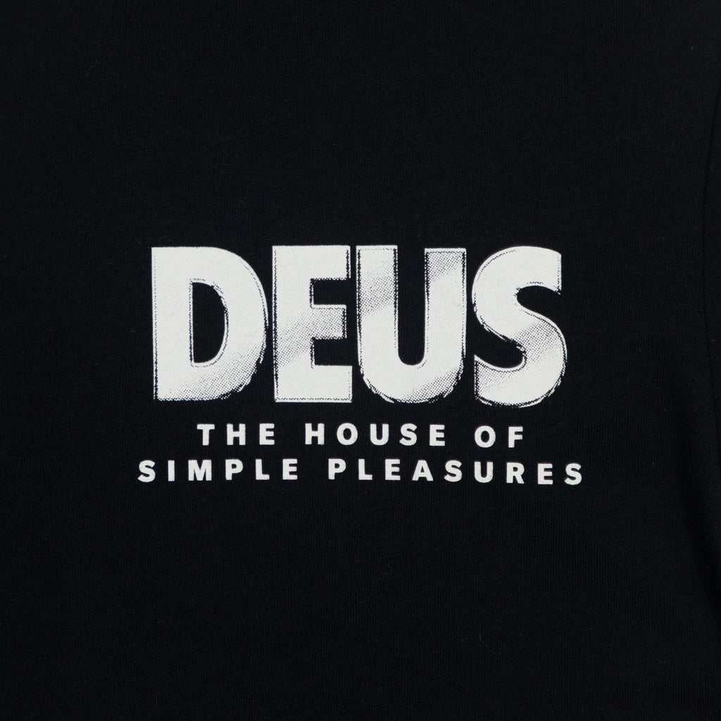 DEUS EX MACHINA Chromium T-Shirt in BLACK
