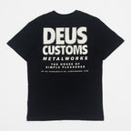 DEUS EX MACHINA Chromium T-Shirt in BLACK
