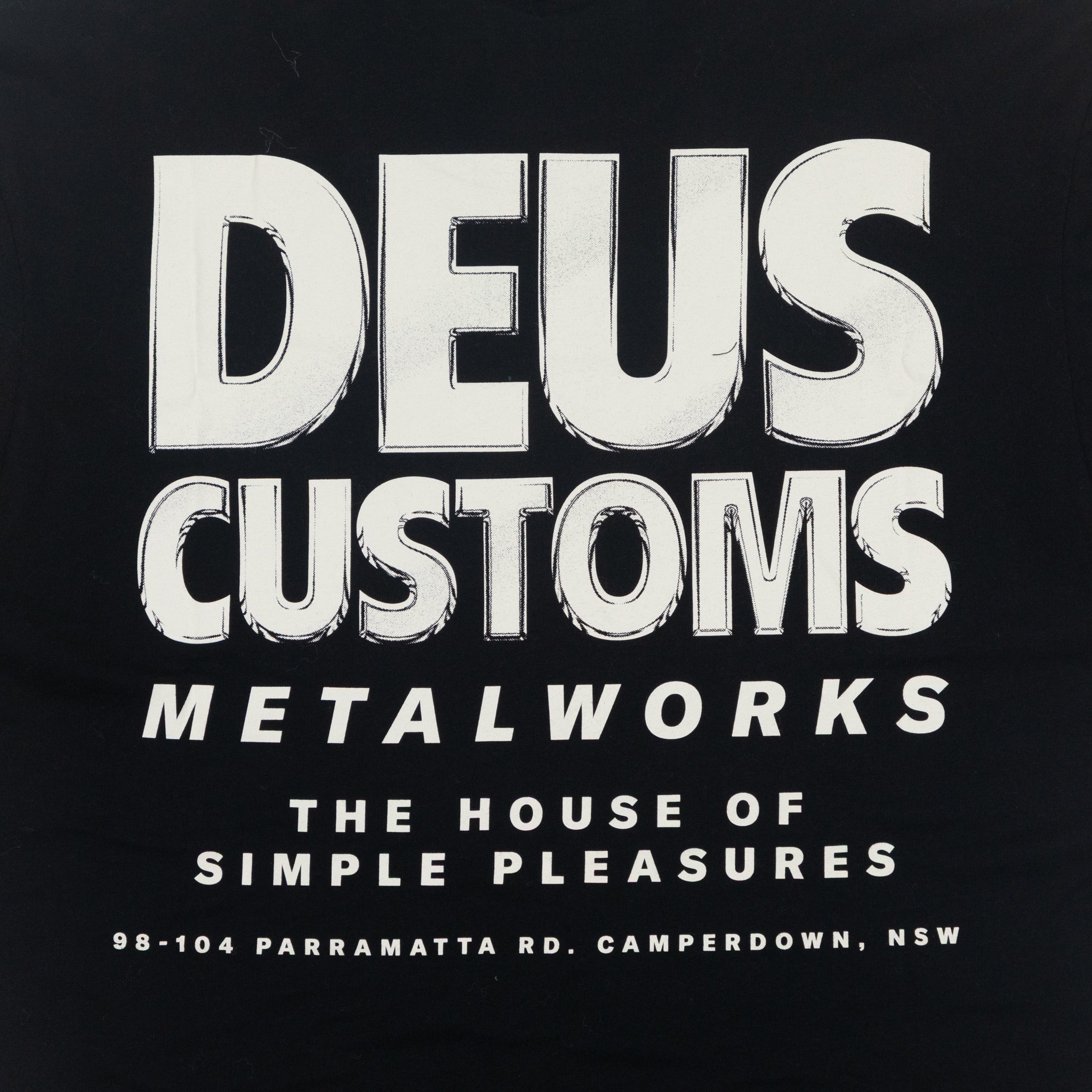 DEUS EX MACHINA Chromium T-Shirt in BLACK