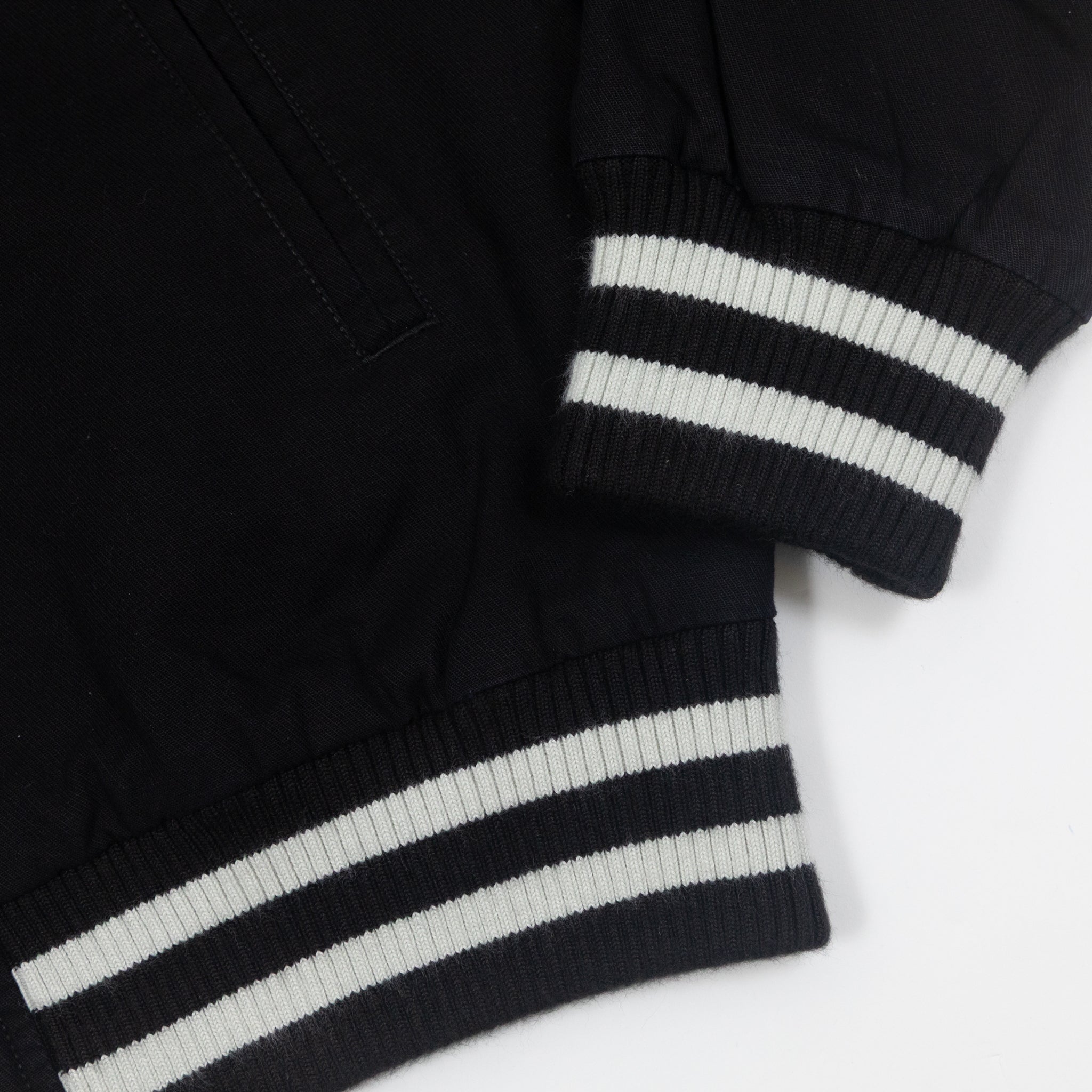 DEUS EX MACHINA Riders Friend Stadium Jacket in BLACK