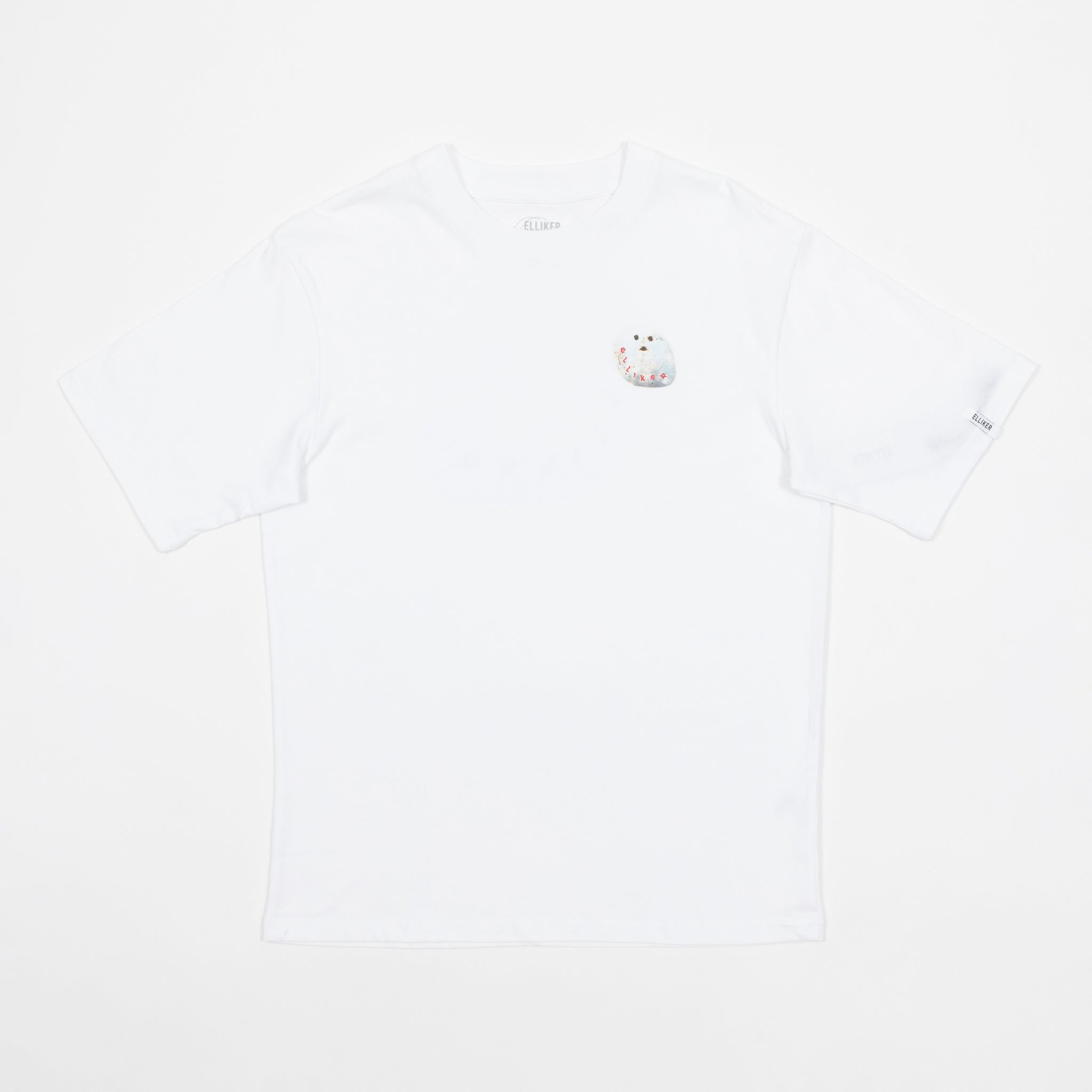 ELLIKER Rill Stone Graphic T-Shirt in WHITE