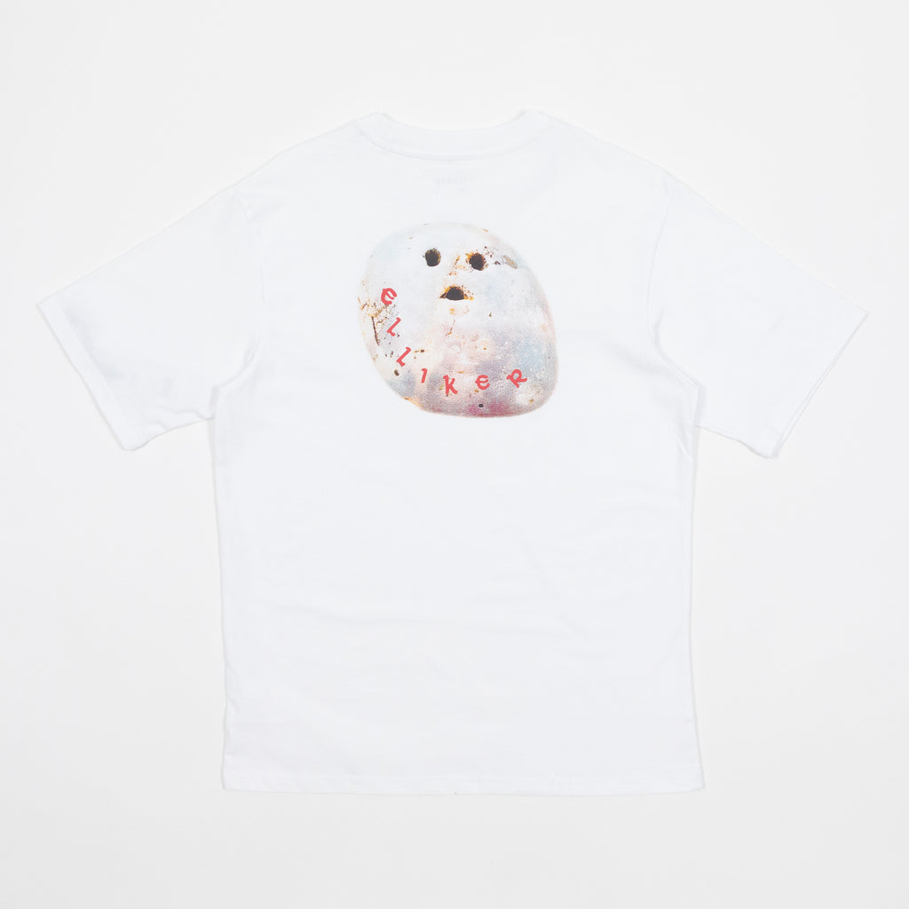 ELLIKER Rill Stone Graphic T-Shirt in WHITE