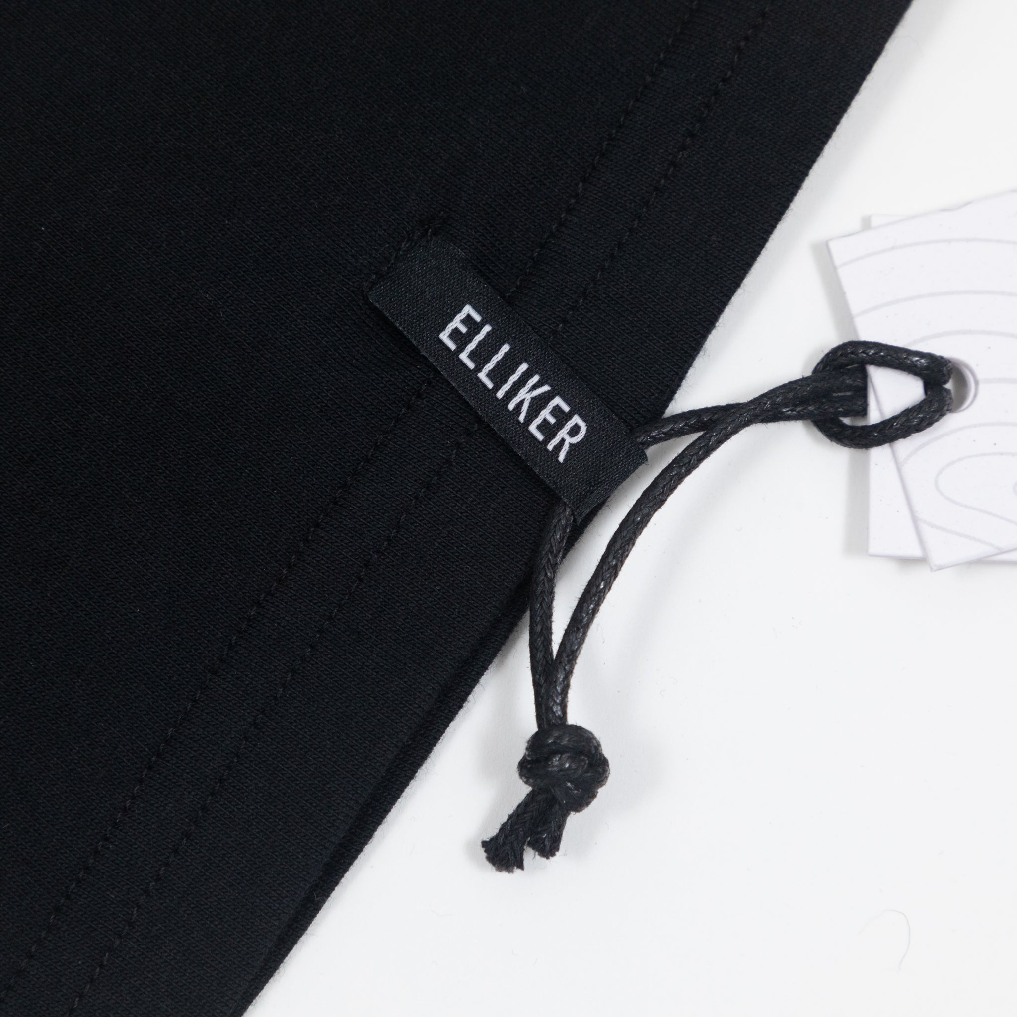 ELLIKER Rill Core Logo T-Shirt in BLACK