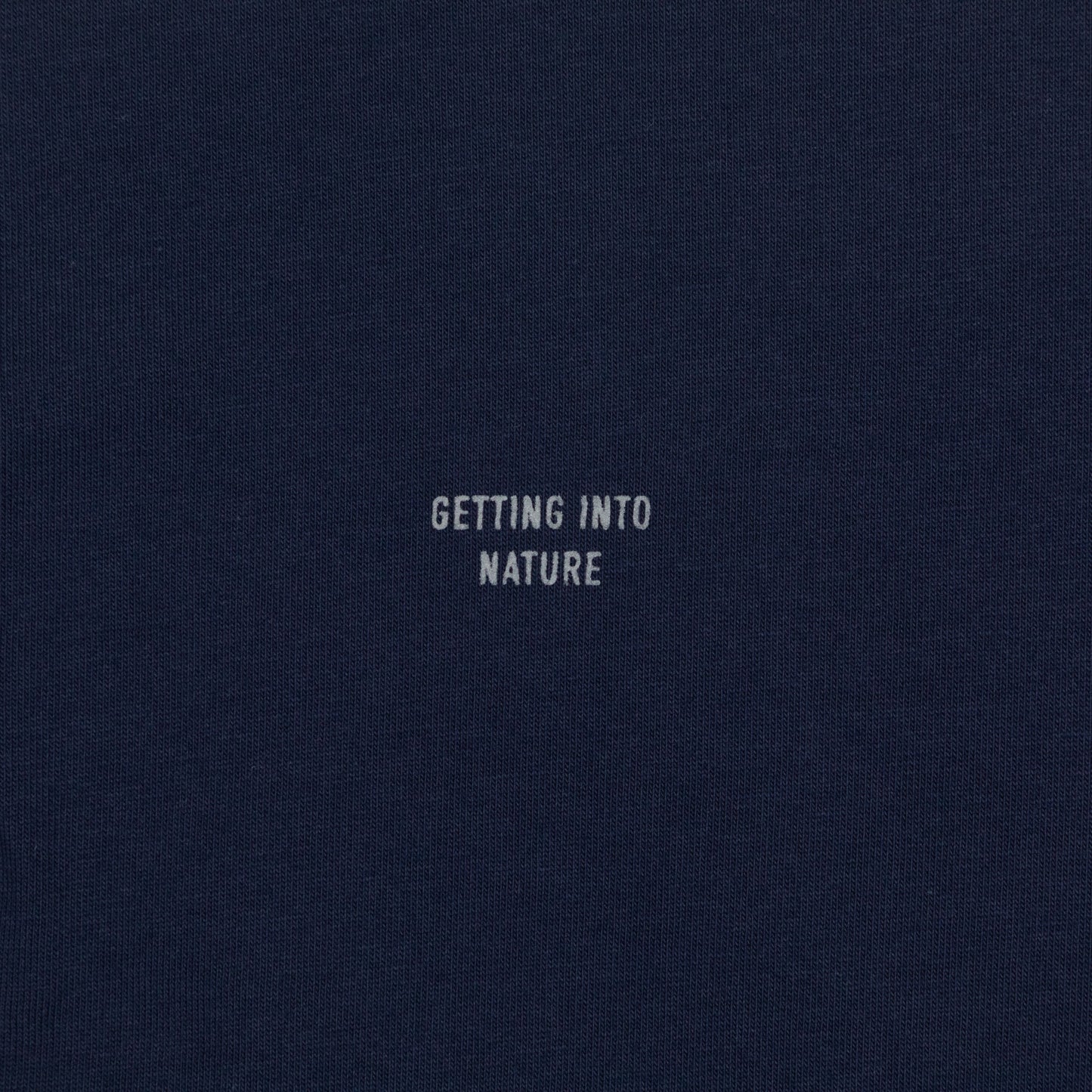 ELLIKER Rill Core Logo T-Shirt in NAVY