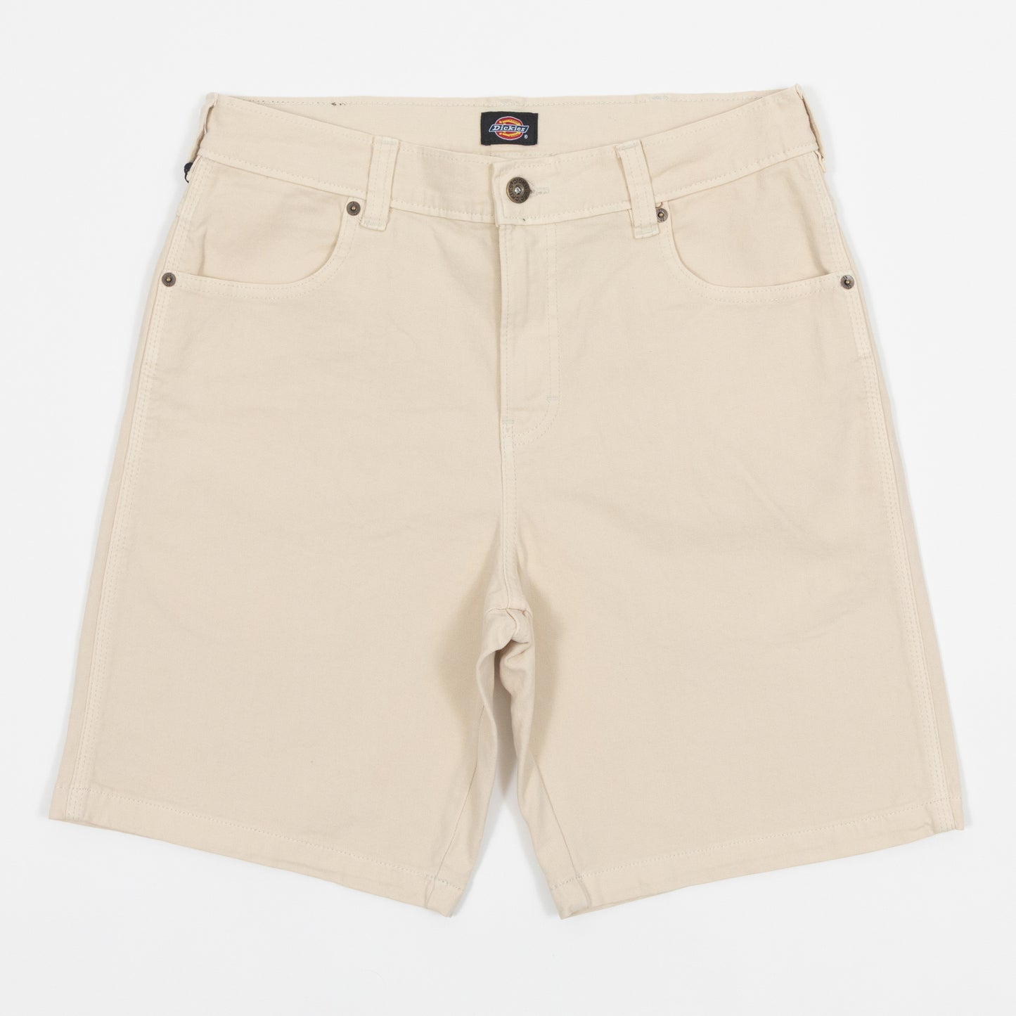 DICKIES River Ranch Work Shorts in CREAM
