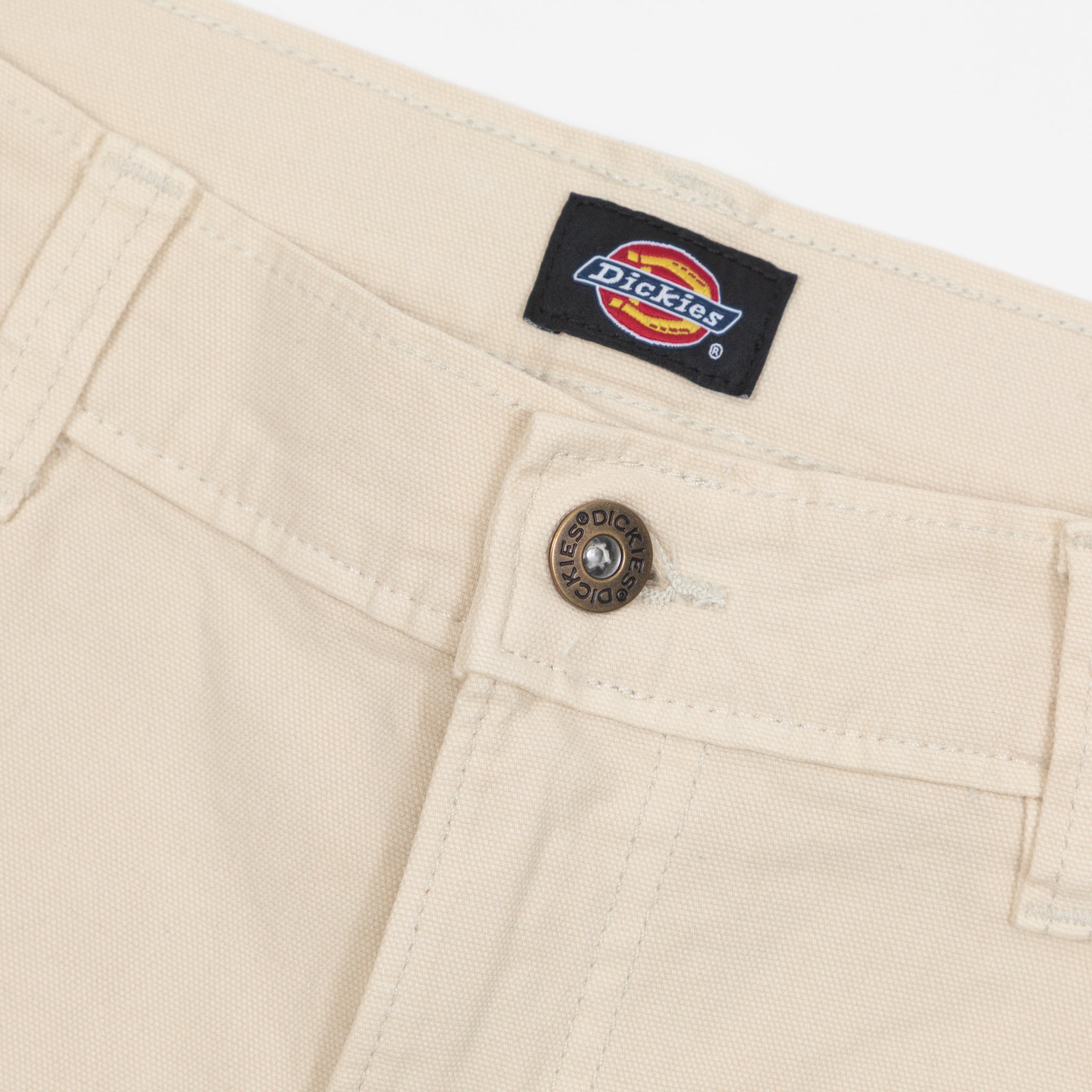 DICKIES River Ranch Work Shorts in CREAM