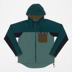 KAVU River Throwshirt Jacket in GREEN MIX