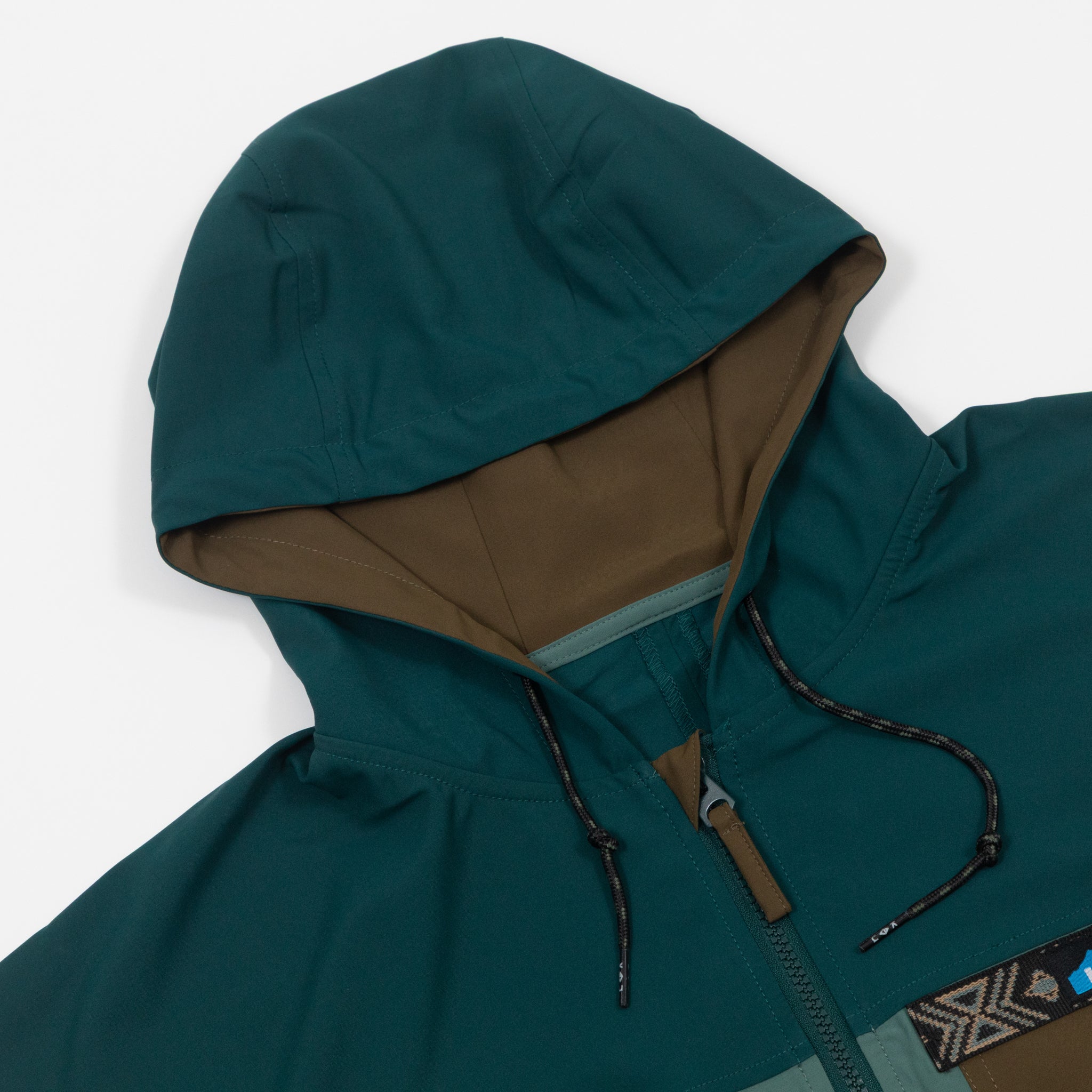 KAVU River Throwshirt Jacket in GREEN MIX