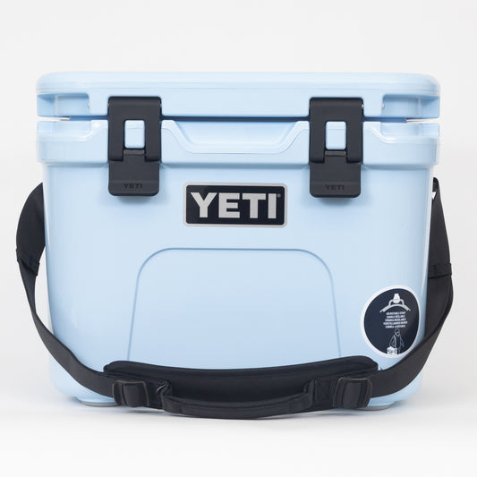 yeti roadie 15 sky blue hard shell cool box