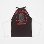 Womens DEUS EX MACHINA Rocca Raglan Tee in JAVA BROWN