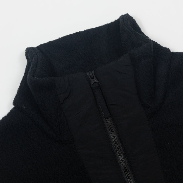 Womens KAVU Rockhaven Fleece Pullover in BLACK