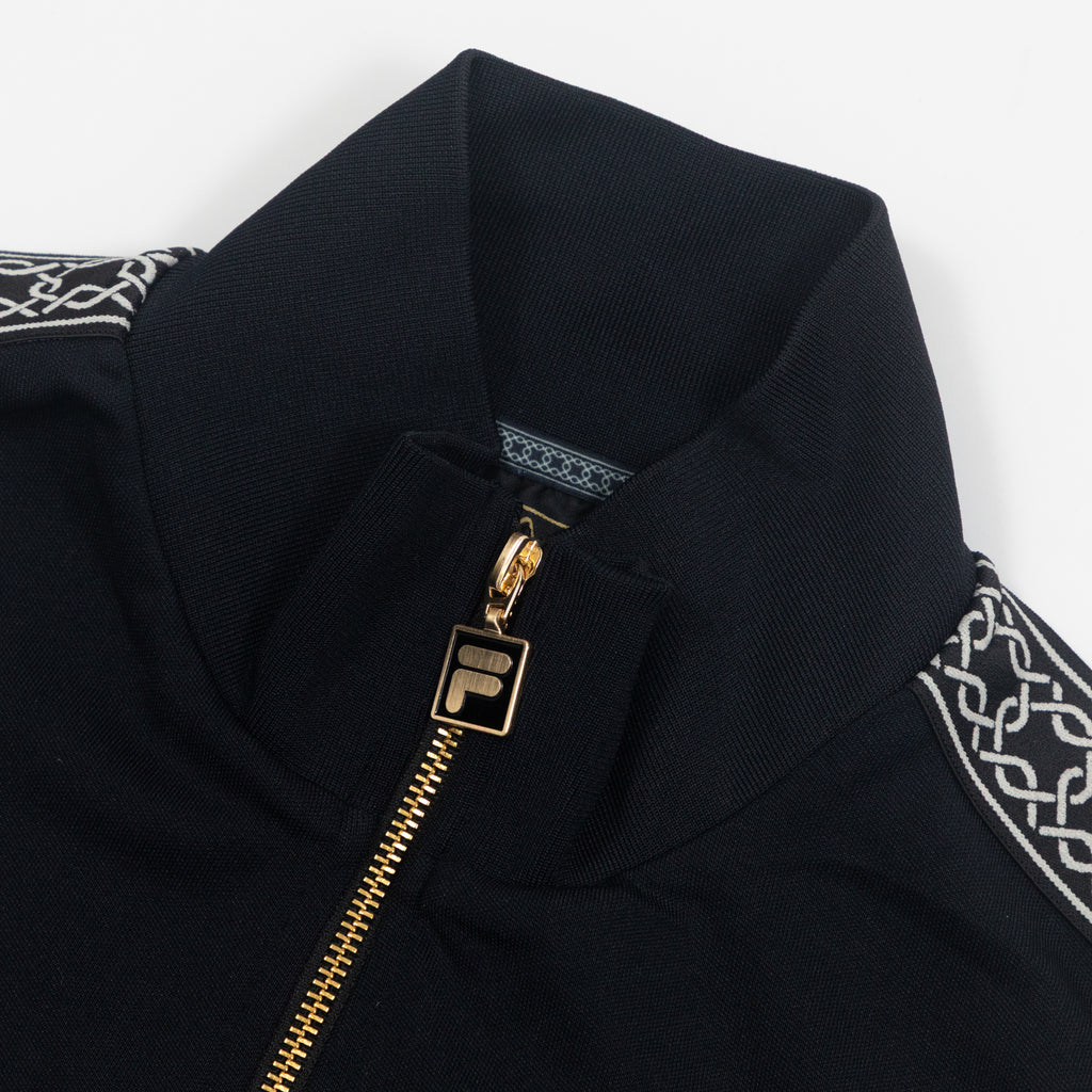 FILA Roman Full Zip Jacket in BLACK