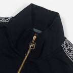 FILA Roman Full Zip Jacket in BLACK