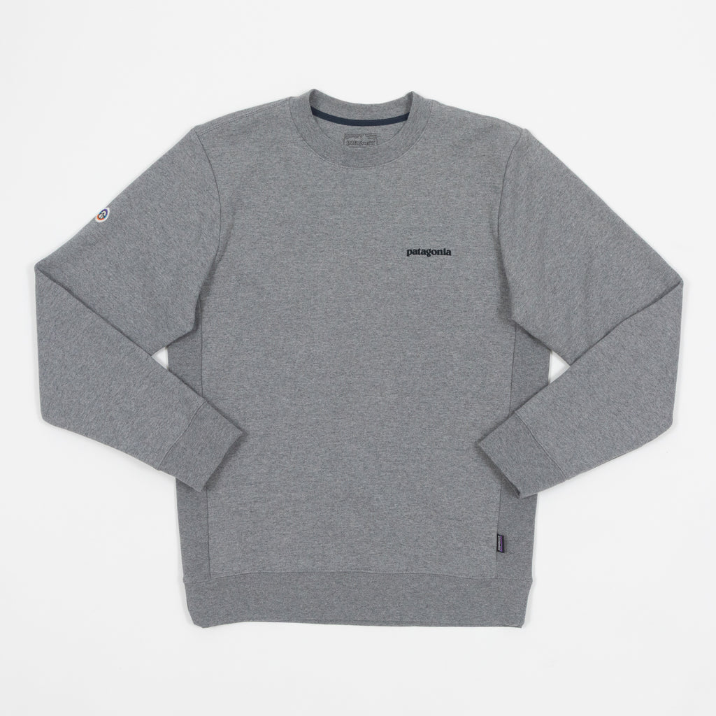 PATAGONIA Roy Icon Uprisal Crew Sweatshirt in GREY