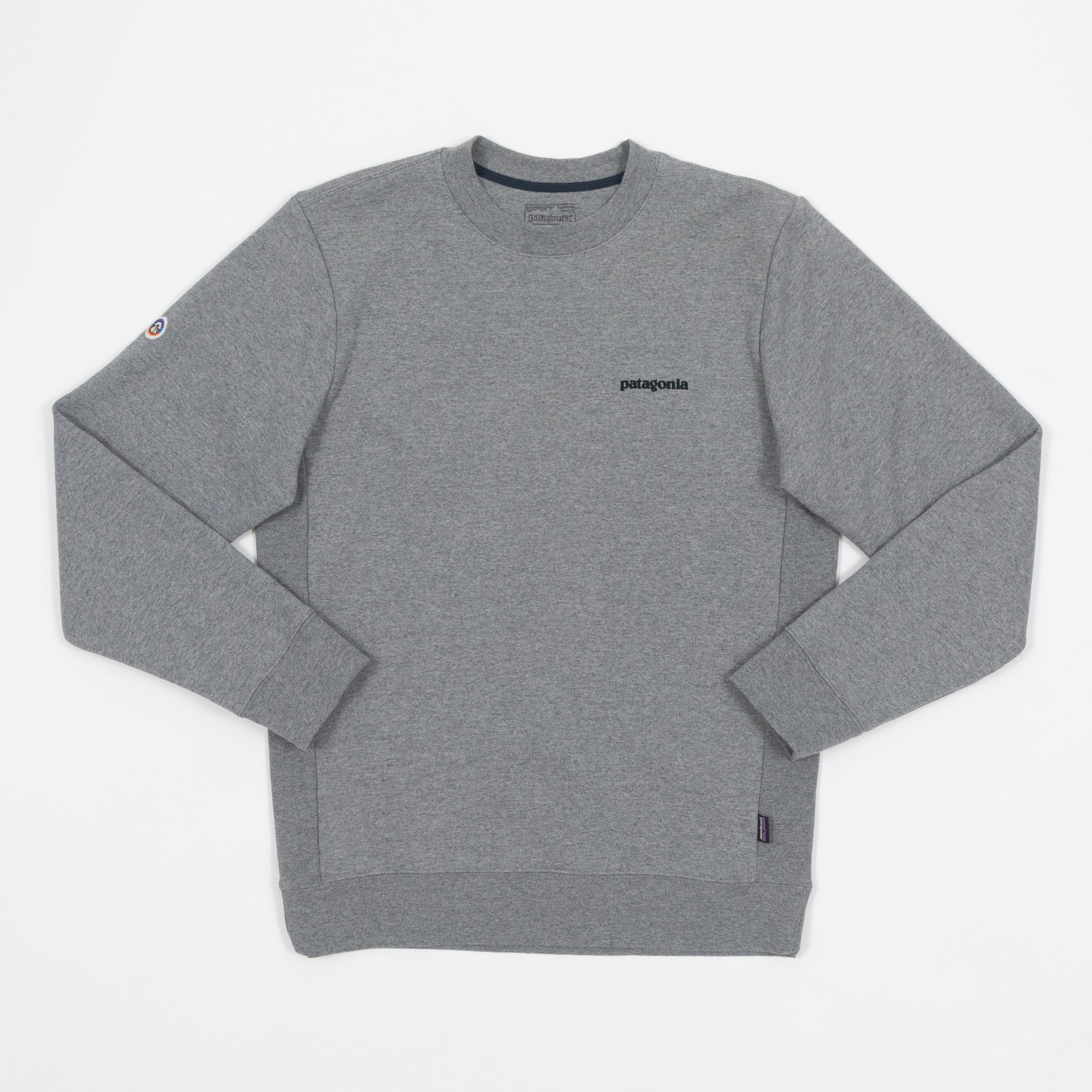 PATAGONIA Roy Icon Uprisal Crew Sweatshirt in GREY